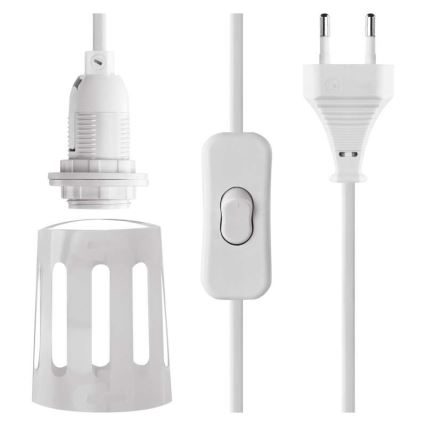 Décoration de noël 1xE14/25W/230V d. 60 cm argentée