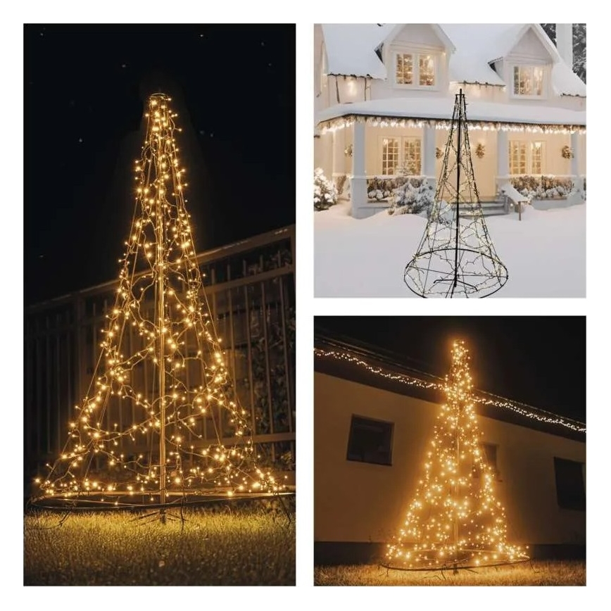 Décoration de Noël 480 LED / 230 V, IP44, 180 cm