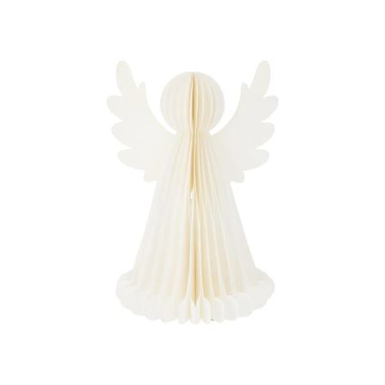 Décoration de Noël à LED 12xLED/3xAA 38 cm blanc chaud ange