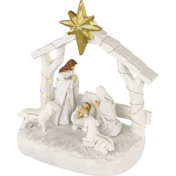 Décoration de Noël à LED 20xLED/2xAAA blanc chaud