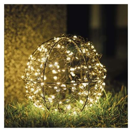 Décoration de Noël LED 200 LED/230 V Ø 20 cm