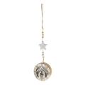 Décoration de noël LED/2xCR2032 blanc chaud