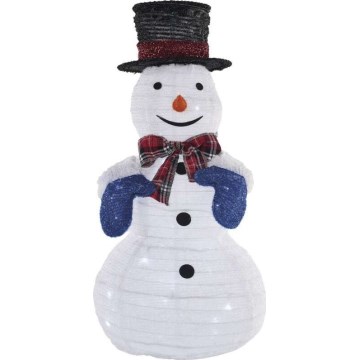 Décoration de Noël LED 60xLED 60 cm IP44 blanc froid
