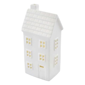 Décoration de Noël LED — maison (CR2032)
