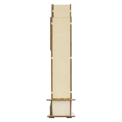 Décoration LED de Noël, 0,6 W, 2xAA — scène de Noël