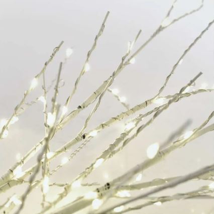 Décoration LED de Noël pour l'extérieur, 100 LED, 3x AA, blanc chaud, IP44