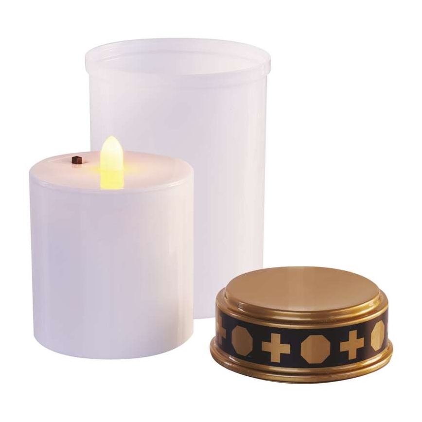 Décoration LED d'extérieur 2xC IP44 blanche