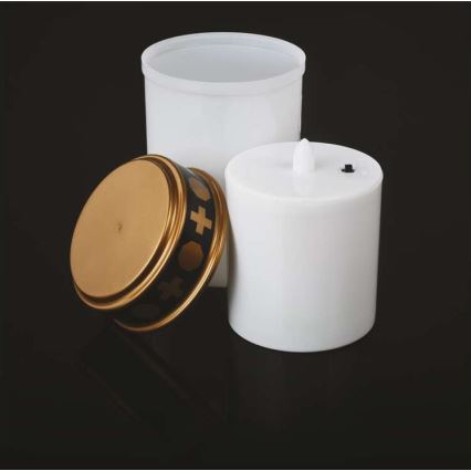 Décoration LED d'extérieur 2xC IP44 blanche