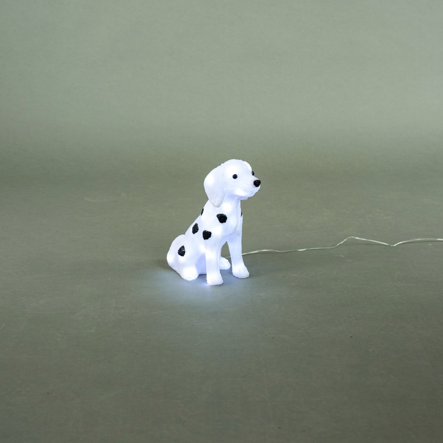 Décoration LED d'extérieur 30xLED/3,6W/230V IP44 blanc froid motif dalmatien