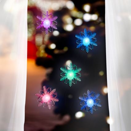 Décoration LED pour fenêtre/2xCR2032