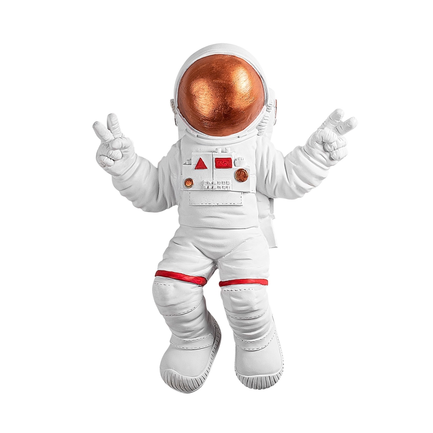 Décoration murale 47x35 cm astronaut cuivre