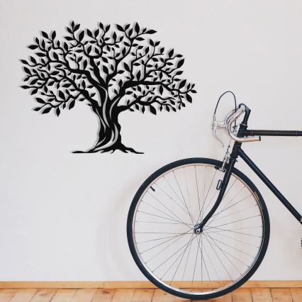 Décoration murale 69x52 cm arbre métal