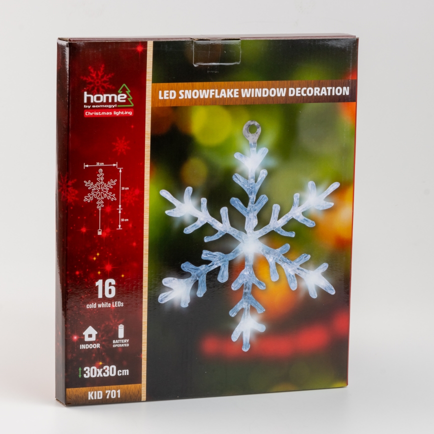 Décoration pour la fenêtre 8xLED/3xAA