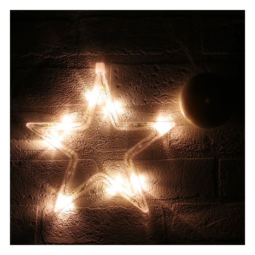 Décoration pour la fenêtre 8xLED/3xAA
