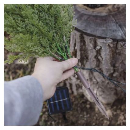 Décoration solaire à LED 50xLED/3W/1,2V 600 mAh IP44