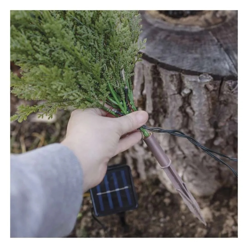 Décoration solaire à LED 50xLED/3W/1,2V 600 mAh IP44