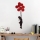 Decorazione da muro 100x34 cm bambina metallo/muschio