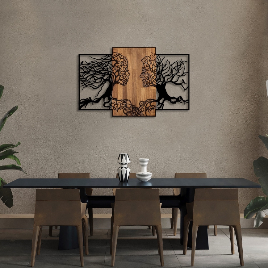 Decorazione da muro 125x79 cm albero della vita