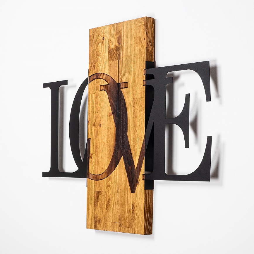 Decorazione da muro 58x73 cm amore
