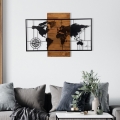 Decorazione da parete 58x85 cm legno/metallo