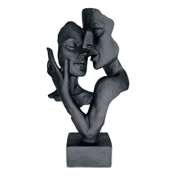 Decorazione da tavolo 29x9x17 cm resina/nera