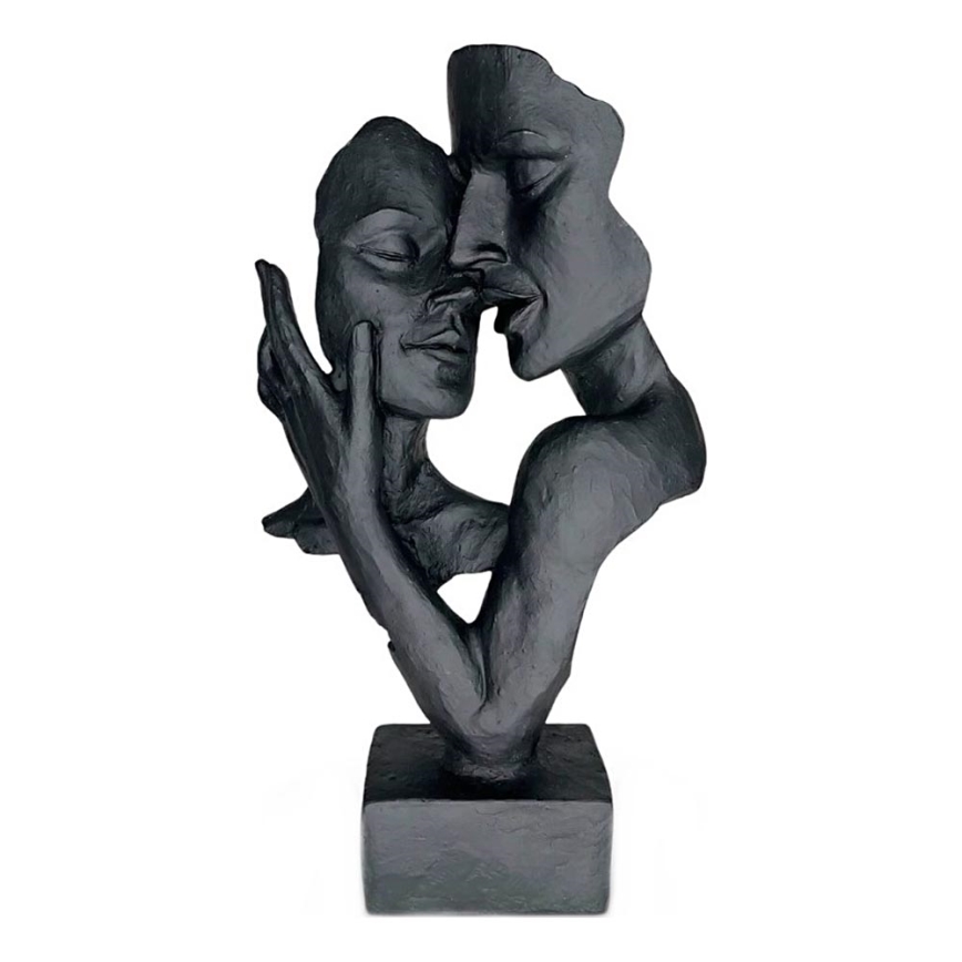 Decorazione da tavolo 29x9x17 cm resina/nera