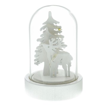 Decorazione di Natale a LED, 1x CR2032, bianco caldo