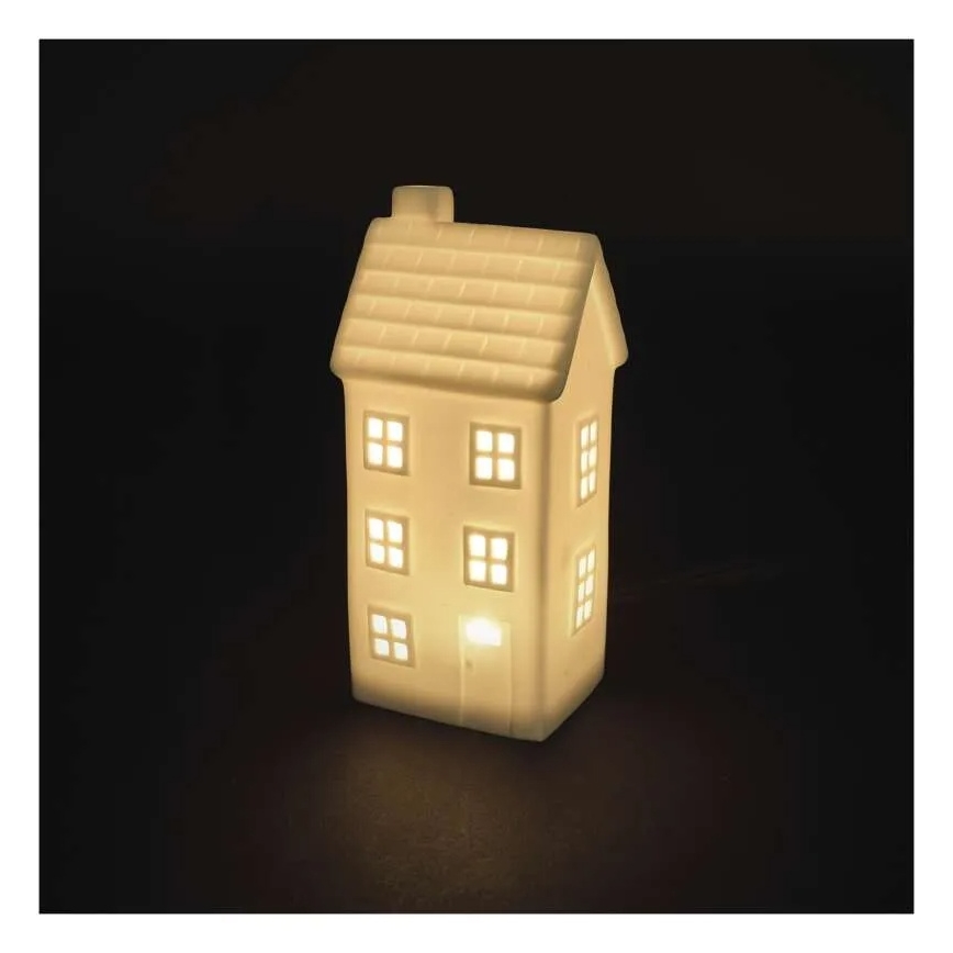 Decorazione di Natale a LED LED/CR2032 casetta