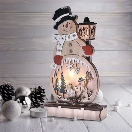 Decorazione di Natale LED 4xLED/2xAA