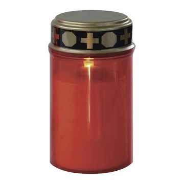 Decorazione LED da esterno LED/2xC IP44 rossa