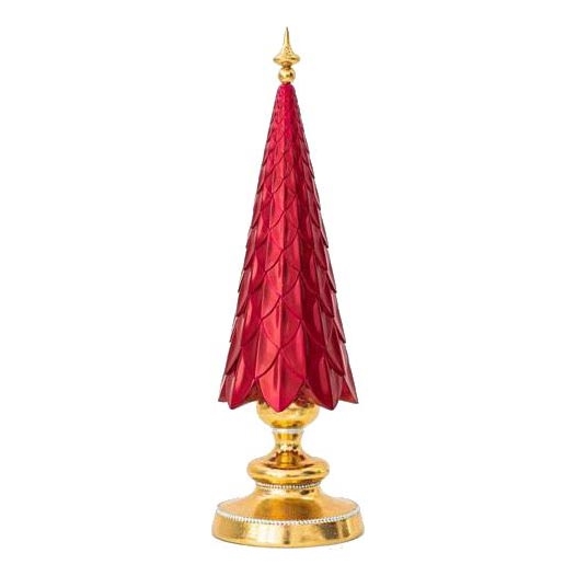 Decorazione natalizia 45,5 cm albero rosso