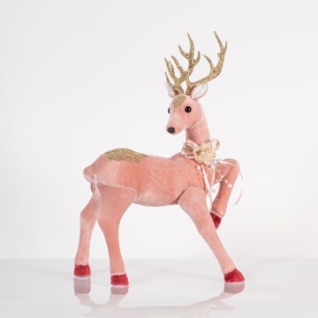 Decorazione natalizia 47 cm cervo
