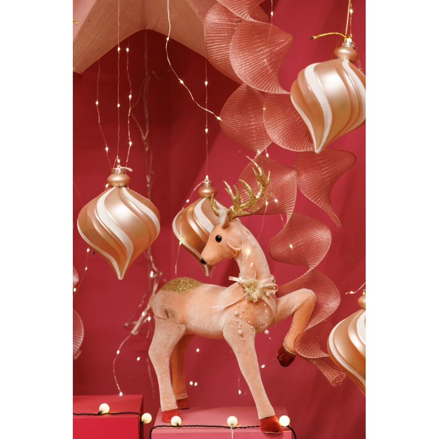 Decorazione natalizia 47 cm cervo