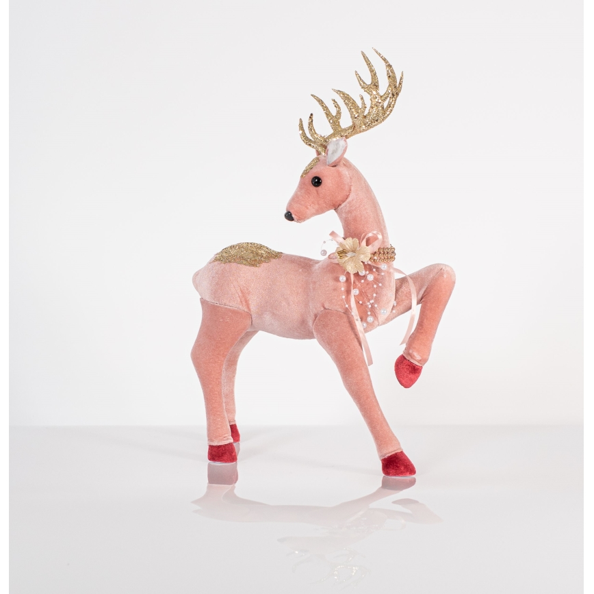 Decorazione natalizia 47 cm cervo