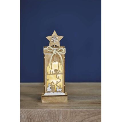 Decorazione natalizia a LED 5xLED/2xAA stella