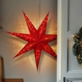 Decorazione natalizia a LED a forma di stella, 60 cm, 2xAA