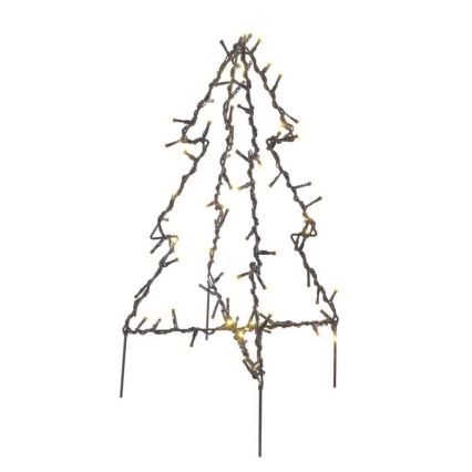 Decorazione natalizia da esterno LED 90xLED/1,2W/230V IP44 albero