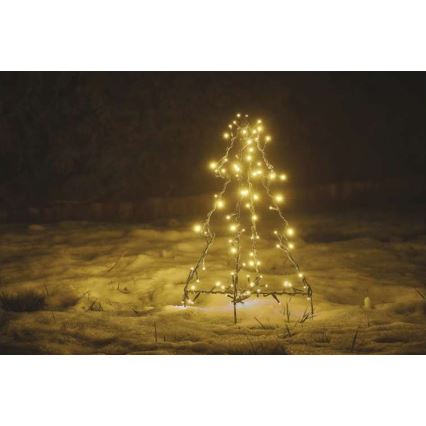Decorazione natalizia da esterno LED 90xLED/1,2W/230V IP44 albero