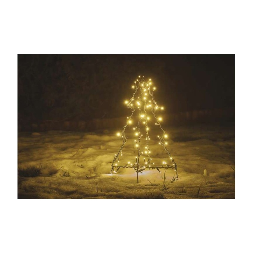 Decorazione natalizia da esterno LED 90xLED/1,2W/230V IP44 albero