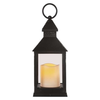 Decorazione natalizia LED/3xAAA nera