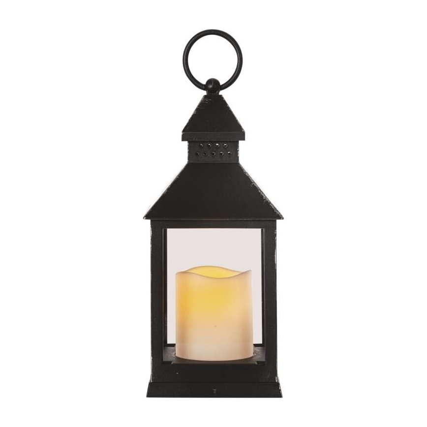 Decorazione natalizia LED/3xAAA nera