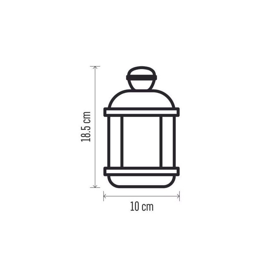 Decorazione natalizia LED LED/1xCR2032 bianco caldo