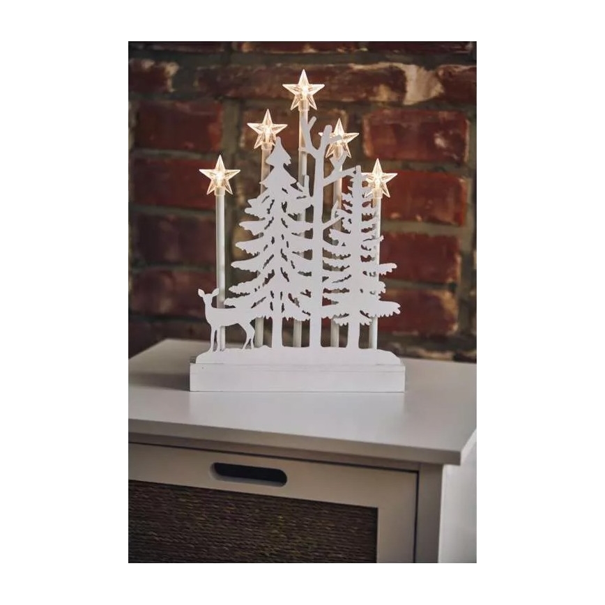 Decorazione natalizia LED LED/2xAA bianco caldo