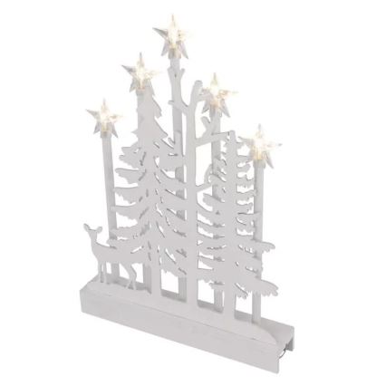 Decorazione natalizia LED LED/2xAA bianco caldo