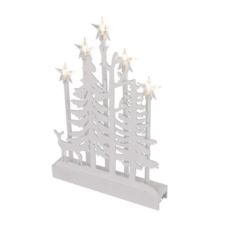 Decorazione natalizia LED LED/2xAA bianco caldo