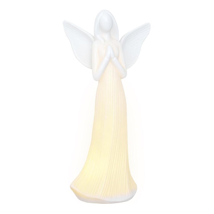 Decorazione natalizia LED LED/2xLR44/bianco caldo angelo