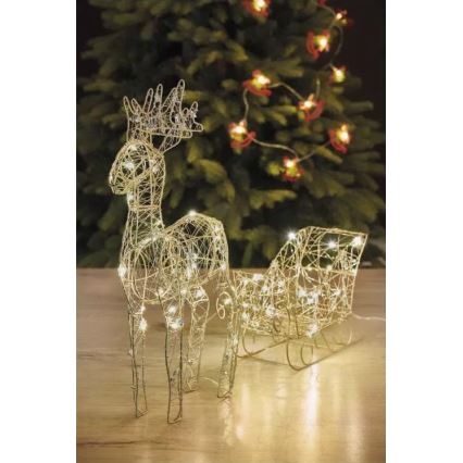 Decorazione natalizia LED LED/3xAA bianco caldo