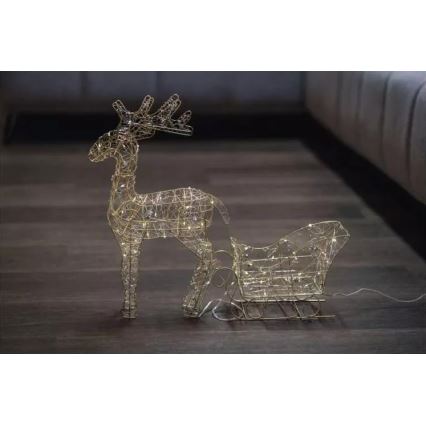 Decorazione natalizia LED LED/3xAA bianco caldo