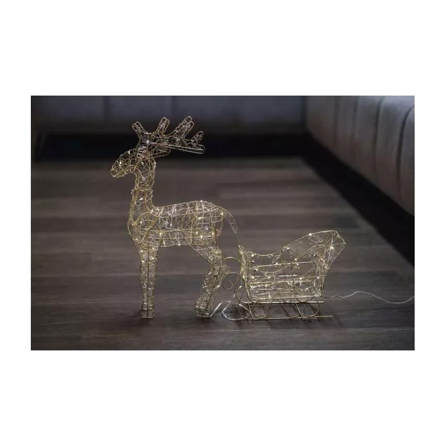 Decorazione natalizia LED LED/3xAA bianco caldo