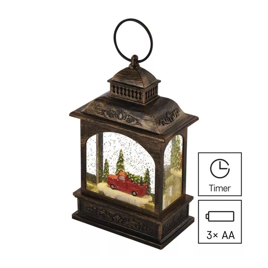 Decorazione natalizia LED LED/3xAA lanterna